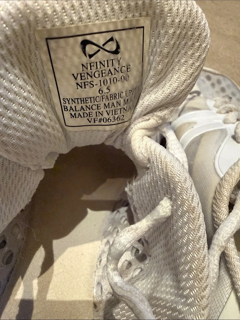 Nfinity Vengeance cheer shoes